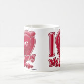 Ich Liebe Mama rot - Herz Kaffeetasse (Mittel)