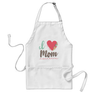 Ich liebe Mama Schürze