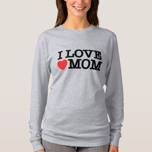 Ich Liebe Mama T-Shirt (Vorderseite)