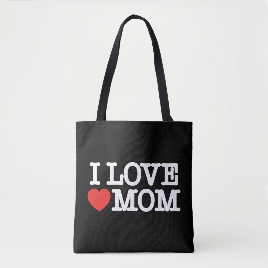 Ich Liebe Mama Tasche (Vorderseite)
