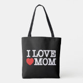 Ich Liebe Mama Tasche (Rückseite)