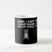 Ich Liebe Mama Tattoo Pitbull Hund Lover Damen Mut Kaffeetasse (Mittel)