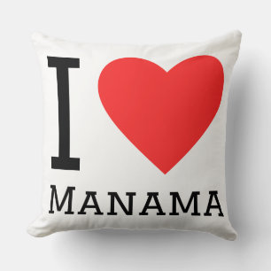 Ich liebe Manama Kissen
