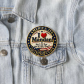 Ich LIEBE Mandan Knopf Button (Beispiel)