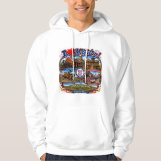 Ich LIEBE Mandan Sweatshirt