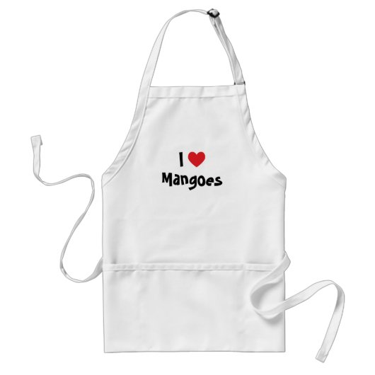 Ich liebe Mangos Schürze (Vorne)