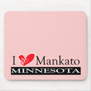 Ich liebe Mankato Minnesota Mousepad
