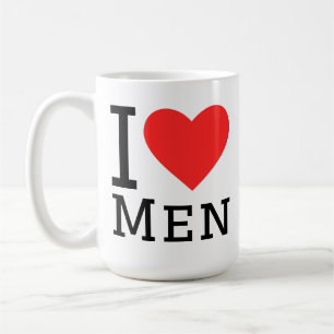 Ich liebe Männer Kaffeetasse