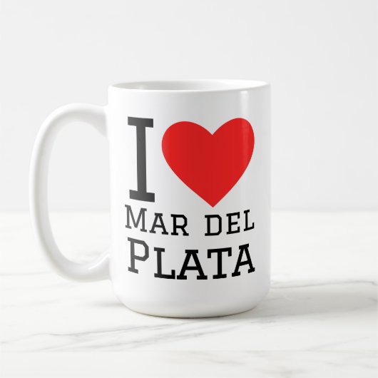 Ich liebe Mar del Plata Kaffeetasse (Links)