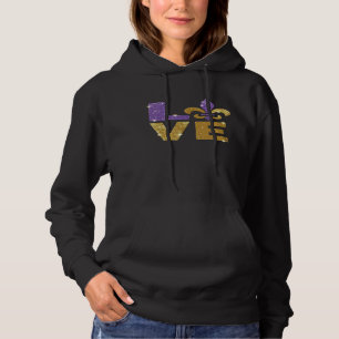 Ich Liebe Mardi Gras Mardi Gras für Mädchen Hoodie