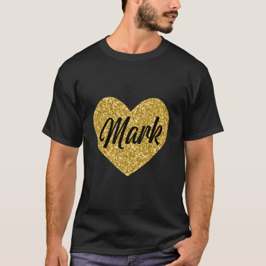 Ich liebe Mark Mark Er für Oder T-Shirt (Vorderseite)