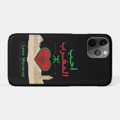Ich liebe Marokko Case-Mate iPhone Hülle (Rückseite (Horizontal))