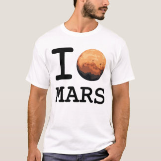 "Ich Liebe Mars" ich T - Shirt Art der Liebe NY