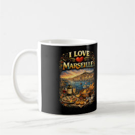 Ich liebe Marseille Kaffeetasse