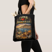 Ich liebe Marseille Tasche (Von Nahem)
