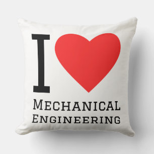 Ich liebe Maschinenbau Kissen
