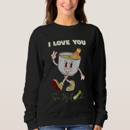 Ich liebe Matcha Cozy Minimal Hoodie