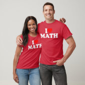Ich liebe Mathe-Junge T-Shirt (Unisex)