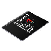 Ich Liebe Mathematik Ich habe Mathematik Notizblock (Linke Seite)