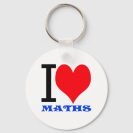 Ich Liebe Mathematik Schlüsselanhänger