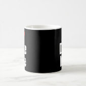 Ich liebe Maye Fußballfan  Kaffeetasse (Mittel)