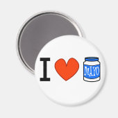 Ich Liebe Mayo! Magnet (Vorderseite/Rückseite)