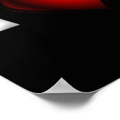 Ich Liebe Me Herzplakat Poster (Ecke)