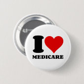 ICH LIEBE MEDICARE BUTTON (Vorne & Hinten)