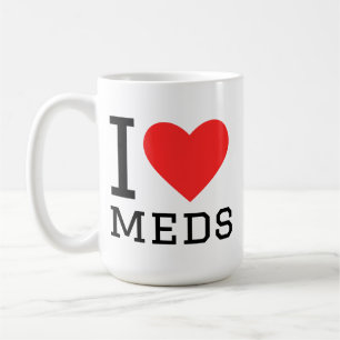 Ich liebe Medikamente Kaffeetasse
