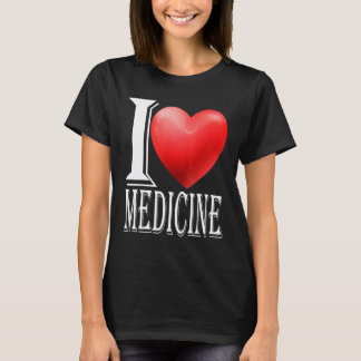 Ich liebe Medizin  Krankenschwester Schlafe den ga T-Shirt