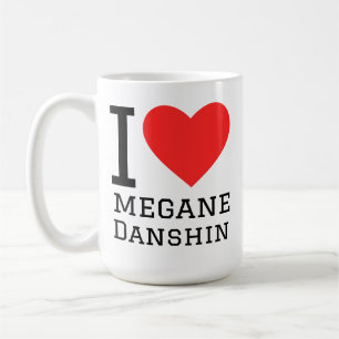 Ich liebe Megane Danshin Kaffeetasse