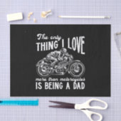 Ich Liebe mehr als Motor Seidenpapier (Handwerk)