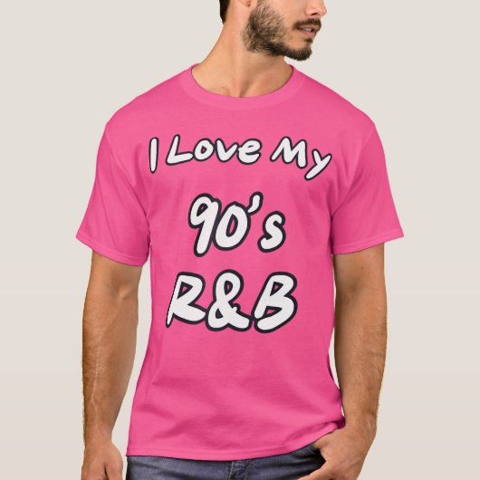 Ich Liebe mein 90er RB T-Shirt (Vorderseite)