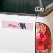 Ich Liebe mein Affenpinscher! Autoaufkleber (Auf Lkw)