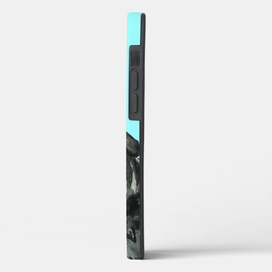 Ich Liebe mein Affenpinscher Case-Mate iPhone Hülle (Rückseite / Links)