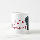 Ich Liebe mein Affenpinscher! Kaffeetasse (Mittel)