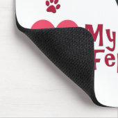 Ich Liebe mein Affenpinscher! Mousepad (Ecke)