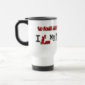 Ich Liebe mein Affenpinscher Reisebecher (Links)
