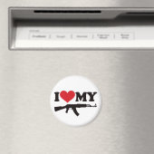 Ich Liebe mein AK47 Magnet (In Situ (Geschirrspüler))