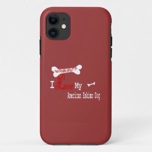 Ich Liebe mein amerikanischer Eskimo-Hund Case-Mate iPhone Hülle