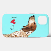 Ich Liebe mein amerikanisches Englisch Case-Mate iPhone Hülle (Rückseite (Horizontal))