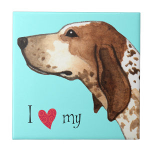 Ich Liebe mein amerikanisches Englisch Fliese