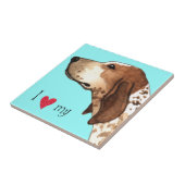 Ich Liebe mein amerikanisches Englisch Fliese (Seite)