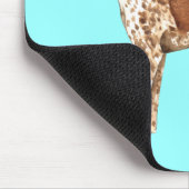 Ich Liebe mein amerikanisches Englisch Mousepad (Ecke)