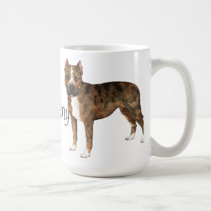 Ich Liebe mein amerikanisches Staffordshire Terrie Kaffeetasse