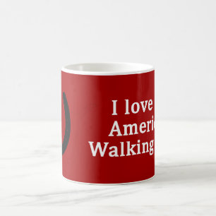 Ich Liebe mein amerikanisches Wanderpony Kaffeetasse