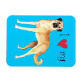 Ich Liebe mein Anatolischer Schäferhund Magnet (Horizontal)
