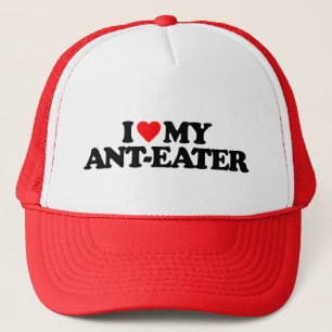 ICH LIEBE MEIN ANTE-EATER TRUCKERKAPPE