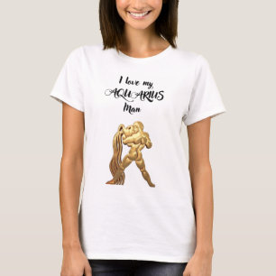 Ich Liebe mein Aquarius Mann T-Shirt