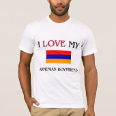 Ich Liebe mein armenischer Freund T-Shirt (Vorderseite)
